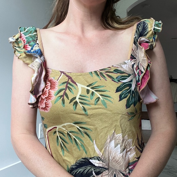 Tropical slip dress - Picture 3 of 6